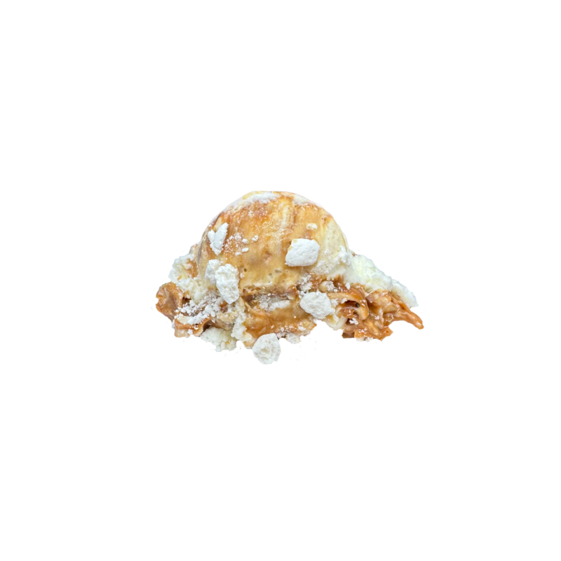 Merengue con dulce de leche