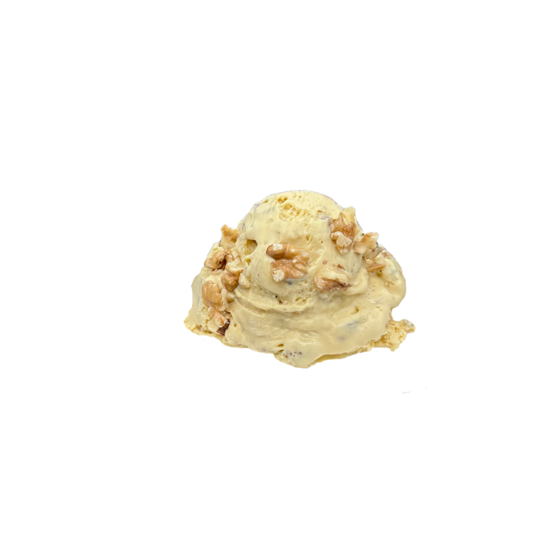 Sambayón con nueces